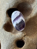 Chevron Amethyst Ring