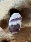 Chevron Amethyst Ring